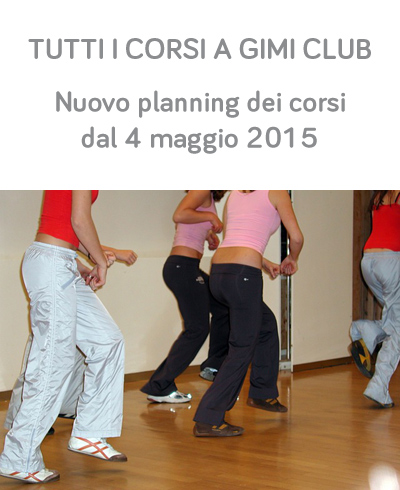 planning corsi a GIMI club