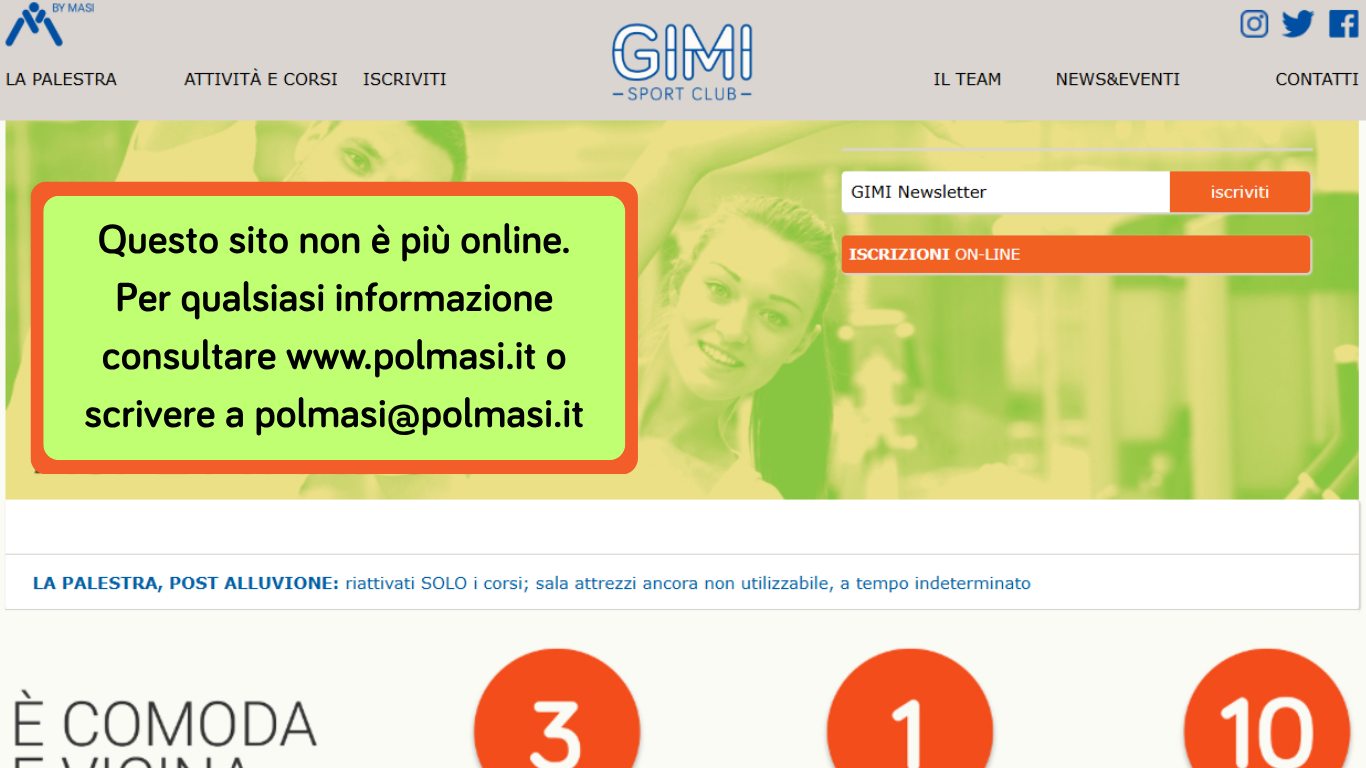 Gimi Sport Club chiuso